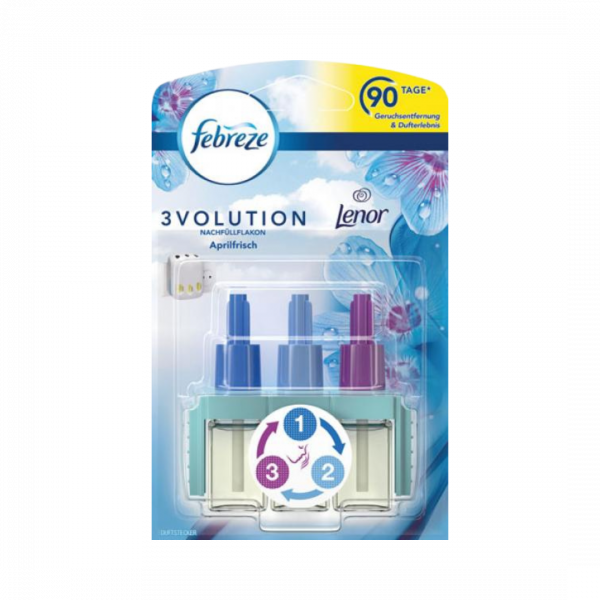 954624 Febreze 3Volution Lenor Aprilfrisch, NACHFUELLUNG Flakon, 20ml.png